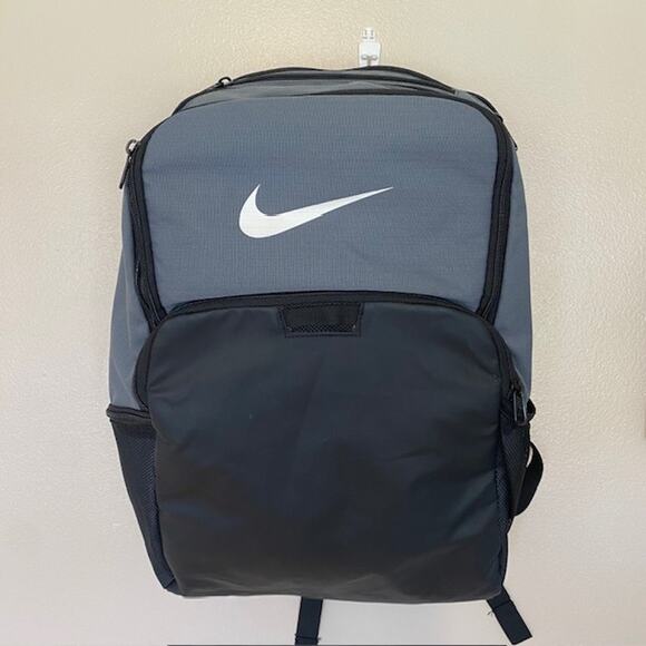 Nike Other - Nike Gray and Black Brasilia Training Backpack